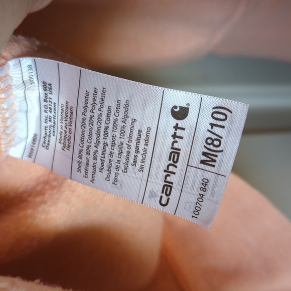 Carhartt Zip Up Hoodie - Picture 6 of 7